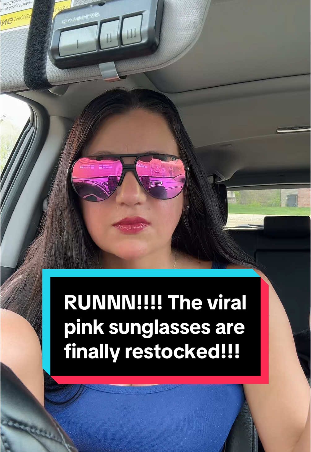 FINALLY RESTOCKED!!! The viral pink sunglasses that have  practically been impossible to get are back in stock!! 😎 #fyp #viral #Summer #summervibes #summer2025 #TikTokShop #sale #deal #creatorsearchinsights #sunglasses #sun #shades @Dax Eyewear 