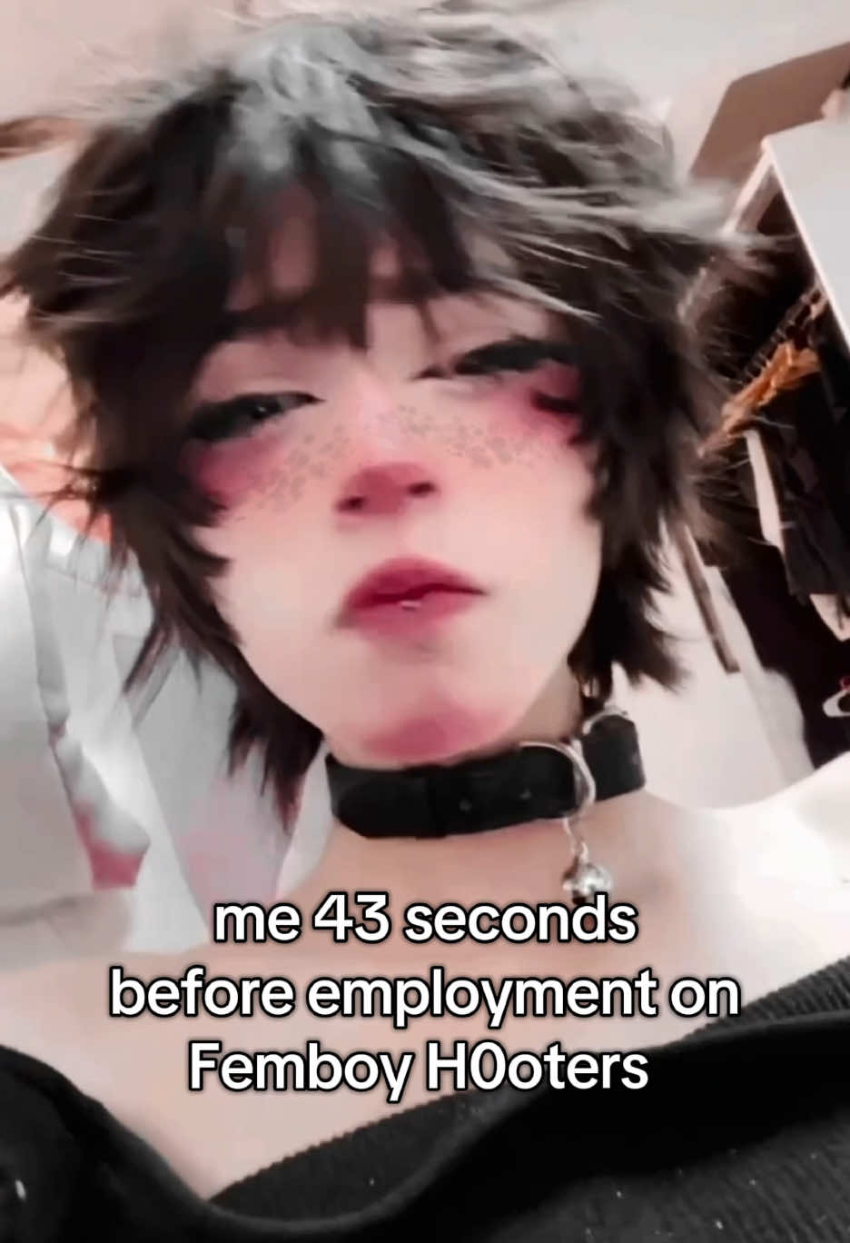 I GOT J*B 🥀 #femboy #humor #meme #femenineboy #twink #femboyfriday #femboytiktok #femboymeme #femboi #mebefore 