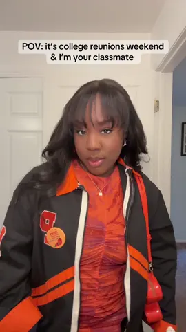 black Ivy League baddie signing in 🫡 #collegereunion #princeton #blackexcellence