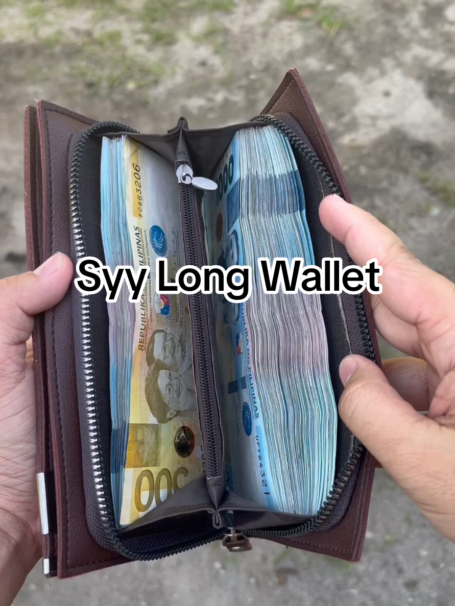 syy long wallet na kasya ang dalawang cellphone mo at 200k na paper bills mo dito #longwallet  #longwalletforwomen  #longwalletformen  #longwalletformens  #walletrecommendation  #walletviral  #fyp 