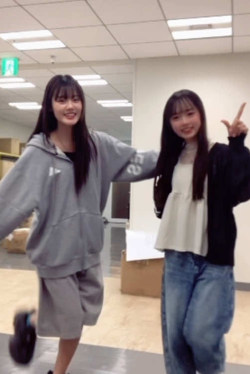 ずっと踊りたかったやつそのちゃんと一緒に踊ってもらいました！！優しかったですありがとうございました😭💞 @平松想乃／ひらまつその @seju  #seju #そのちゃん #sjc #おすすめ #fypシ゚ #新野愛梨