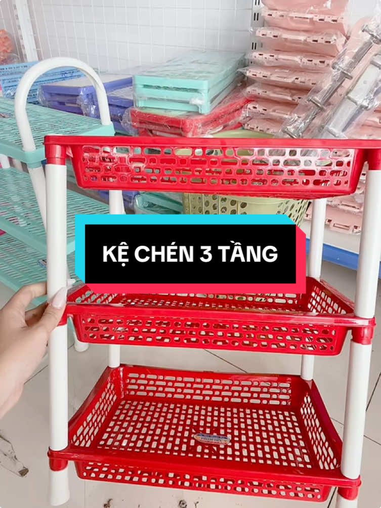 Kệ chén 3 tầng nhựa cao cấp#dogiadung #giadungtienich #xuhuong #fyp #tiktok #nhabep #kechen 