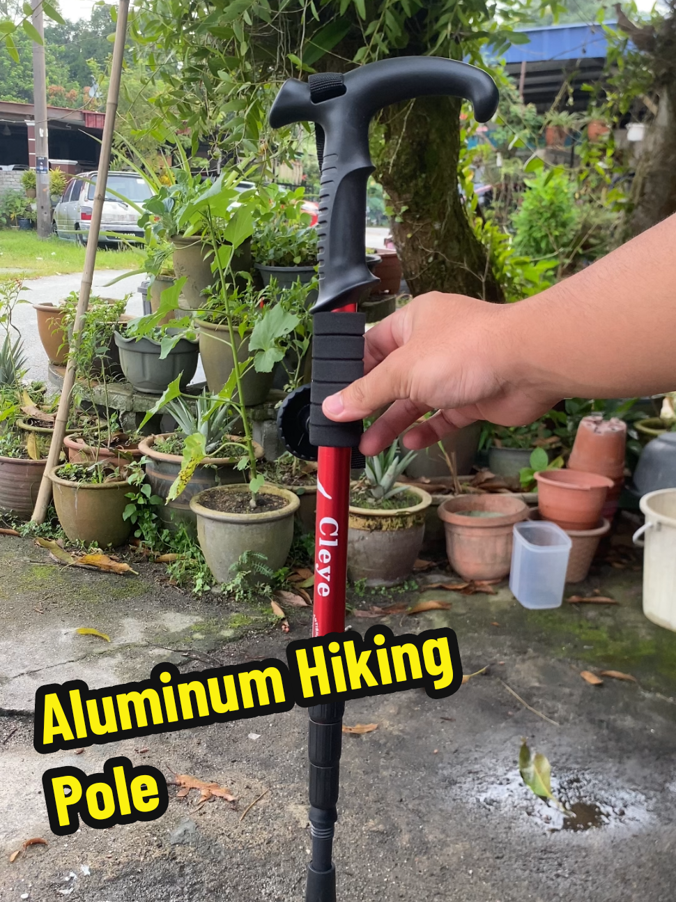Your Trail Buddy: Foldable, Tough, and Always Ready to Trek #TrekkingPole #HikingGear #OutdoorAdventure #WalkingStick #foldablepolarizedsunglass 