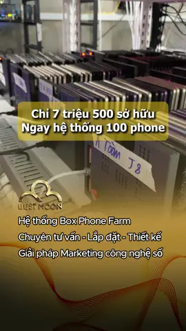 Chỉ 7tr500 sở hữu ngay hệ thống 100 phone...#boxphonefarm #boxphone #phonefarm 
