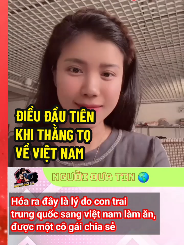 ĐIỀU ĐẦU TIÊN KHI T TRUNG QUỐC SANG VIỆT NAM LÀM ĂN #nguoiduatin #tinnong24h #tinnongtrongngay #tiktokautocampaign #xuhuong #xuhuongtiktok #vairal #trungquoc 