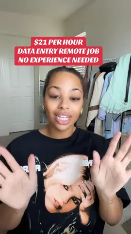 $21 per hour no experience needed data entry remote work from home job! If you're ready to start your work from home journey and you don't wanna talk on the phone or a call center. This is perfect for you. Check it out and apply! BR #noexperienceneeded #noexperiencejobs #remote #wh #workfromhome #workfromhomejob #remotejob #wfhjob #wfhjobs #remotejobs #workfromhomejobs #hiringnow #entrylevel #entryleveljobs