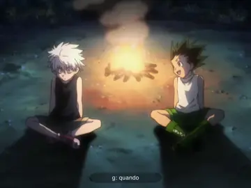 #KILLUGON :: flopou? Amo muitíssimo esses dois pequenos 🥹☝🏻 #hunterxhunter #hxh #edit #trend #gon #killua #fyp 