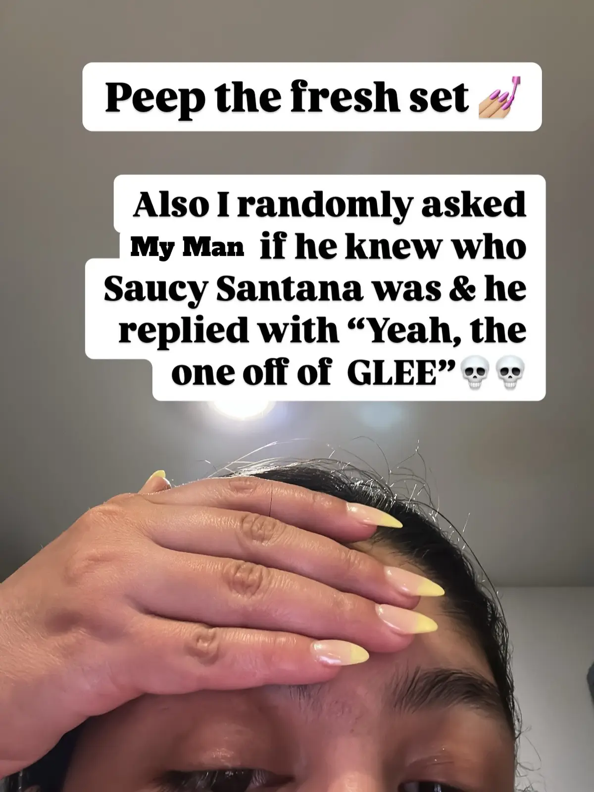 the only Santana he knows besides Carlos 💀