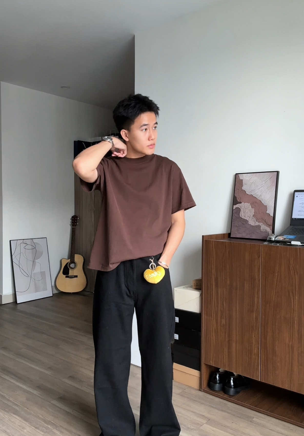 Có e quần đen này dễ phối đồ hẳn 😉 #outfit #fyp 