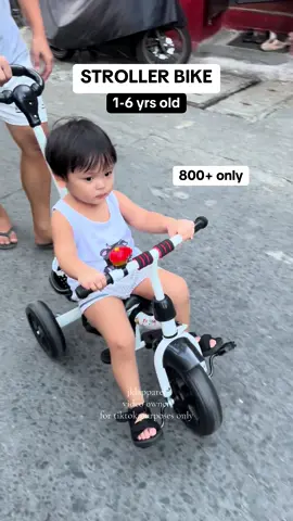 High quality stroller bike para sa mga bebe natin. 