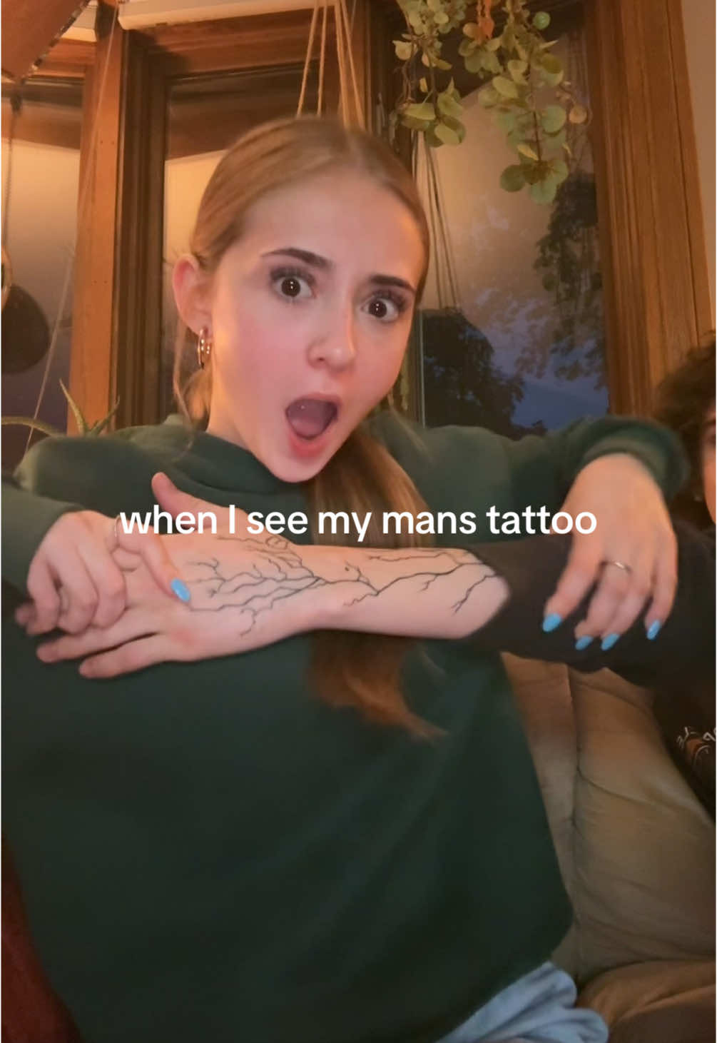 😮‍💨 #tattoo #handtattoo #fyp #lightning 