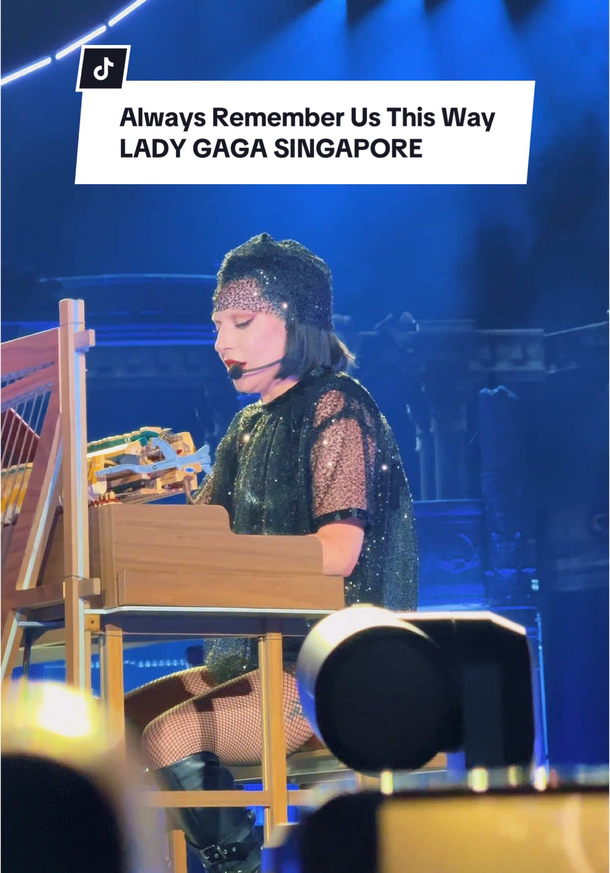 Didn’t expect that it will be this close to @ladygaga Lion City: Mayhem 🇸🇬 And bless the lady standing next to me, she was so sweet and kind. Love her energy! #ladygagasingapore #mayhem #ladygaga #ladygagamayhem 
