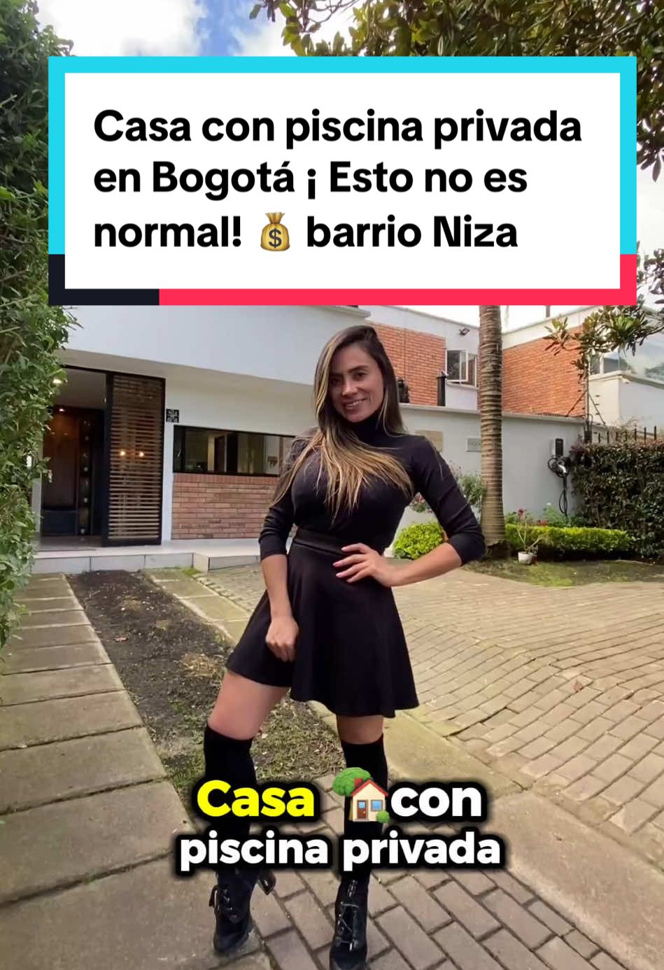 ¡CASA DE ENSUEÑO EN NIZA CON PISCINA PRIVADA! ¿Vivir en Bogotá y tener todo esto? Sí, es posible… 290 m² de lote  / 155 m² de construido  Una joya de dos niveles con TODO lo que sueñas: • 🛏️ 4 habitaciones (2 con baño privado) + otra con baño privado en primer nivel  • 🏊 Piscina climatizada privada • 🔥 Chimenea en zona social • 🍽️ Cocina amplia + comedor auxiliar + bodega • 🚗 3 parqueaderos privados • 🌿 Zona verde privada • ☀️ Espacios llenos de luz natural • 📍 Ubicación TOP: a 1 cuadra del C.C. Boulevard Niza, Éxito de la Córdoba, zona bancaria y TransMilenio. Precio: 💰$1.600 millones Esta casa no es común… y no va a durar. ¿La vemos antes que otro la reserve? Escríbeme al DM y agenda tu visita privada hoy. ⸻ #NatyEspaña #Housetour #vendoapartamento #comprocasa #vendocasa #CasaConPiscina #NizaBogotá #InversiónInmobiliaria #Familiar #ZonaVerde #LuxuryHome #CasaBogotá #Nemhouse #ViviendaExclusiva #bogotá 