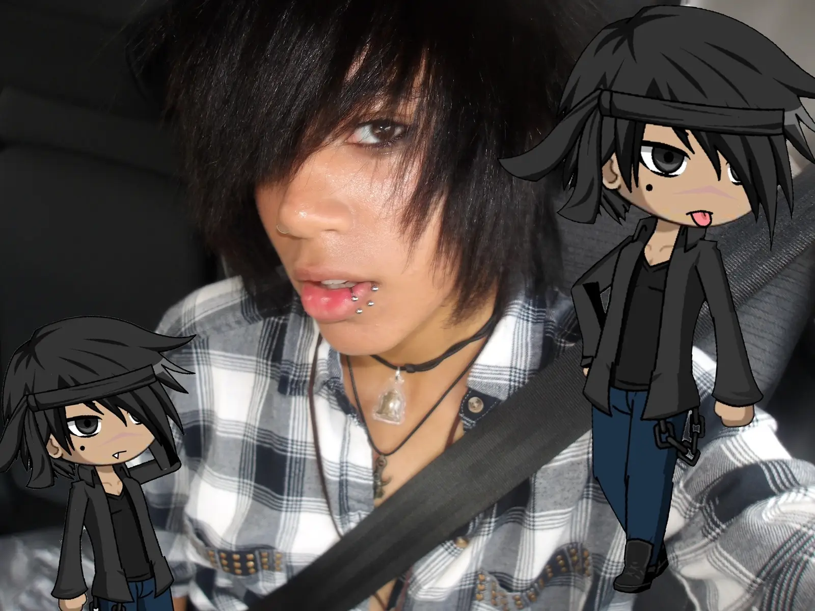 I have not taken any new pictures so you will be seeing this a lot❤️ #gacha #gachastudio #gachaclub #gachalife #emo #emoboy #trending 