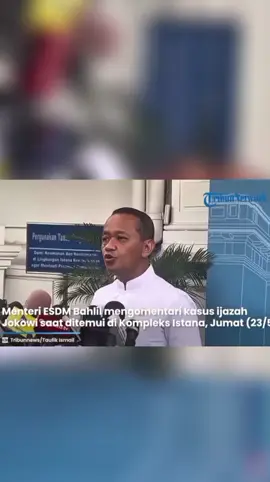 Menteri Energi dan Sumber Daya Mineral Bahlil Lahadalia mengungkapkan, terdapat proyek hilirisasi dengan nilai investasi mencapai 45 miliar dollar Amerika Serikat (AS) yang akan segera dijalankan. YouTube: Tribunnews #beritasatu #bahlil #saatnyaindonesia 