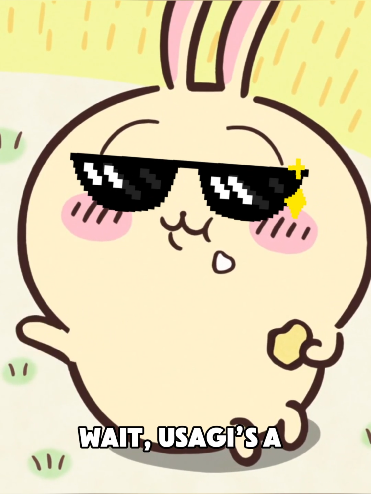 Usagi Is a Total Rich Boss!？#chiikawa #hachi #usagi #anime