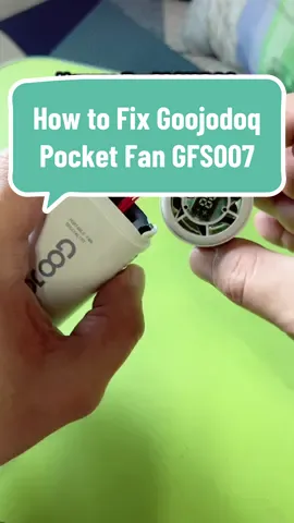 This may or may not fix it but i'll show you how to fix goojodoq turbo fan or how to reset your goojodoq turbo fan. Just a reminder to do it with absolute care or you can ask assistance from someone to get it done faster & easier 💯 How to fix goojodoq not working. How to fix goojodoq turbofan. How to fix goojodoq fan. #turbofan #pocketfan #miniturbofan #minifan #portablefan #electricfan #tutorial #howto #goojodoq #goojodoqfan 