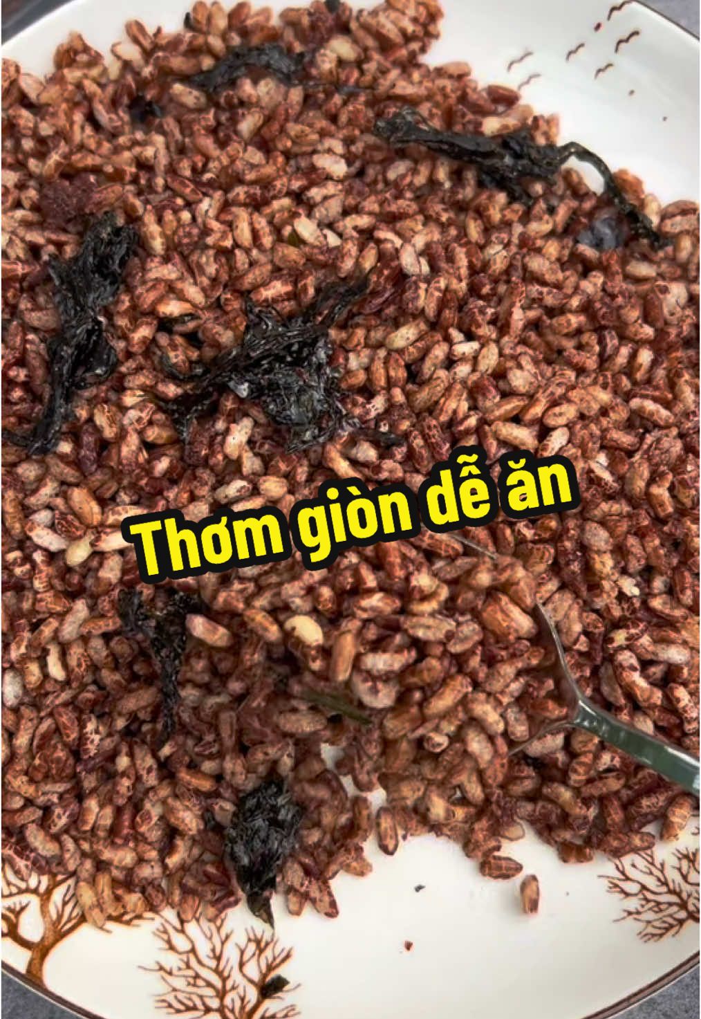 Gạo lứt sấy rong biển  #tiepthilienket #tulam #gaolutsayrongbien #nangkho 