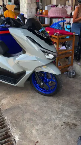 💙💙#pcx160 #pcx150ล้อ17แต่งสวย #PCXZONEนครราชสีมา #ไฟรุ้งจําง่าย🌈 #เทาแลมโบ #ฟีดดดシ 