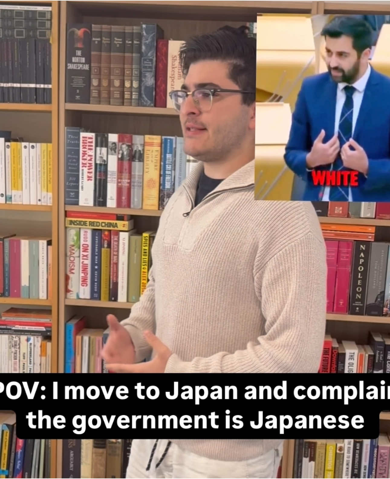 This post was inspired by Humza Yousaf moving to Scotland and then complaining everyone was Scottish 