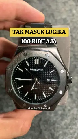 😢TAK MASUK LOGIKA 100 Ribu Aja...😘 Jam tangan Elegant dan mewah Beli dikeranjang kuning sekarang,sebelum stoknya habis 😭🙏 #jamtangan #jam #jampria  #jamwanita #watch #watchpack #binbond #binbond_watch #binbondwatch #jamtanganbinbond #b0135 #binbondb0135 #qitajual #qitajualid 