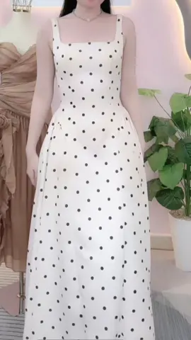 Đầm chấm bi A68#xuhuong #xuhuongtiktok #xuhuong2025 #thoittangtreem 