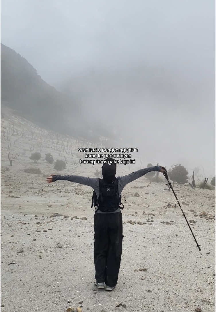 suatu saat nanti yaa 🥹 #fypage #papandayan #papandayanmountain 