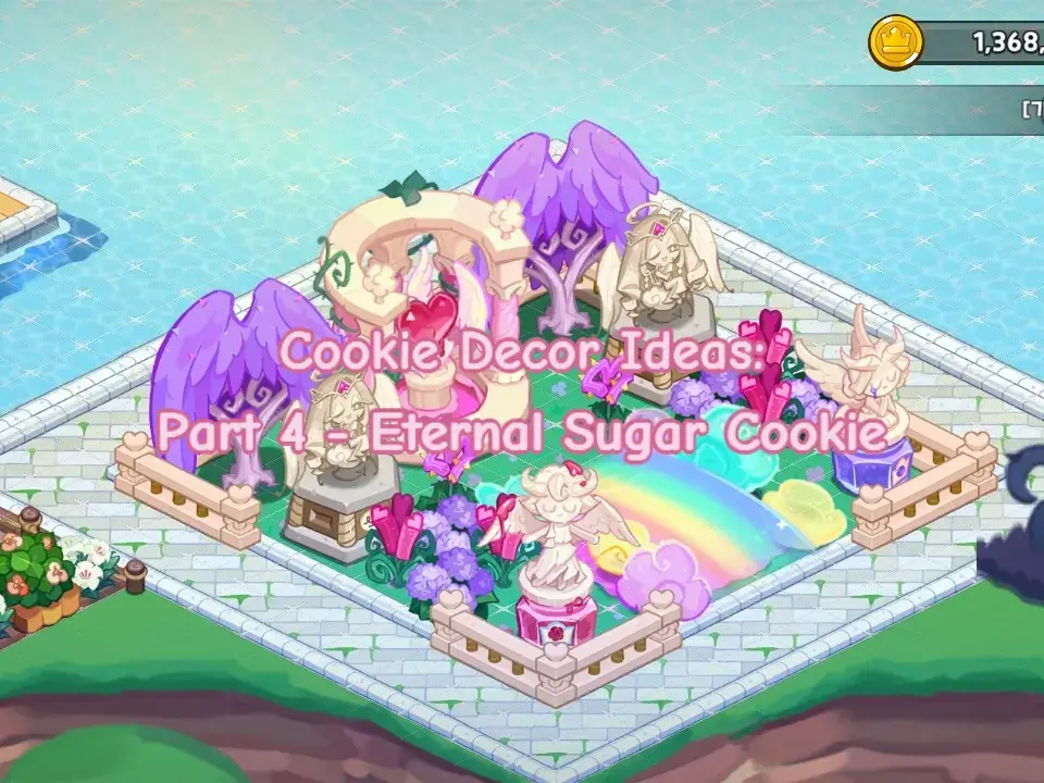 small<- eternal sugar area | yall can ofc change anything ya dont like | i DO have a running theme with my decors having 4x4 spaces so i did what i can, yall can request area sizes if u want, but if u dont put a size, it WILL have to be 4x4 lmao srry-planning to do bigger variants for these decors tho❤️🎀❤️ #cookierunkingdom #cookierun #crk #crkingdom #eternalsugarcookie #gambling #fyp #xyzabc #pumpkinpiecookie 