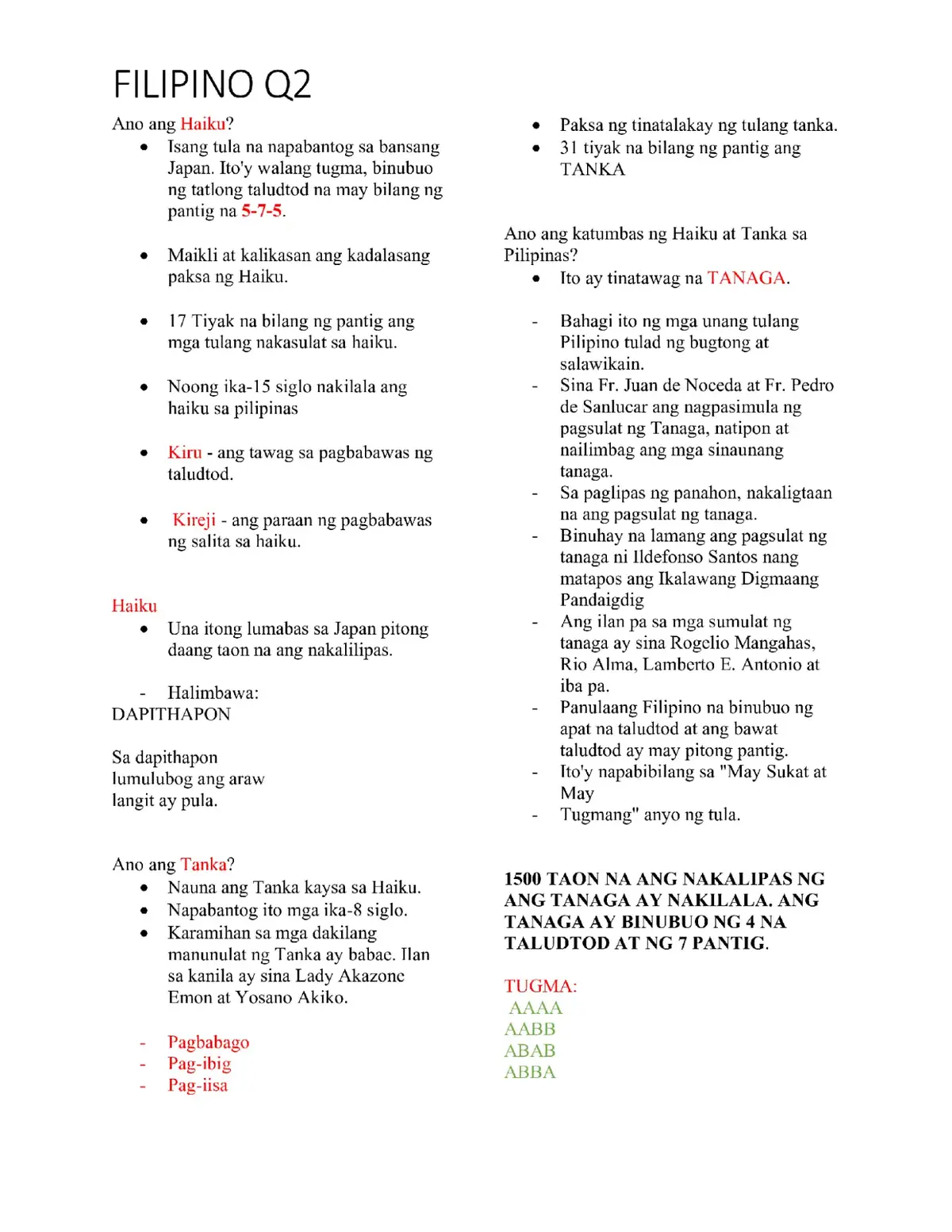 #tanaka #haiku #grade9 #quarter2 #filipino9 #ponemangsuprasegmental #parabula #reviewer #advancestudy #study #fyp #fy #fyppppppppppppppppppppppp #advance #itsarii_revieww 