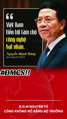 B.O.M NGUYÊN TỬ CŨNG KHÔNG N.Ổ BẰNG BỘ TRƯỞNG !! #tintuc #xh #chínhtrị #vietnam #xuhuong #viral 