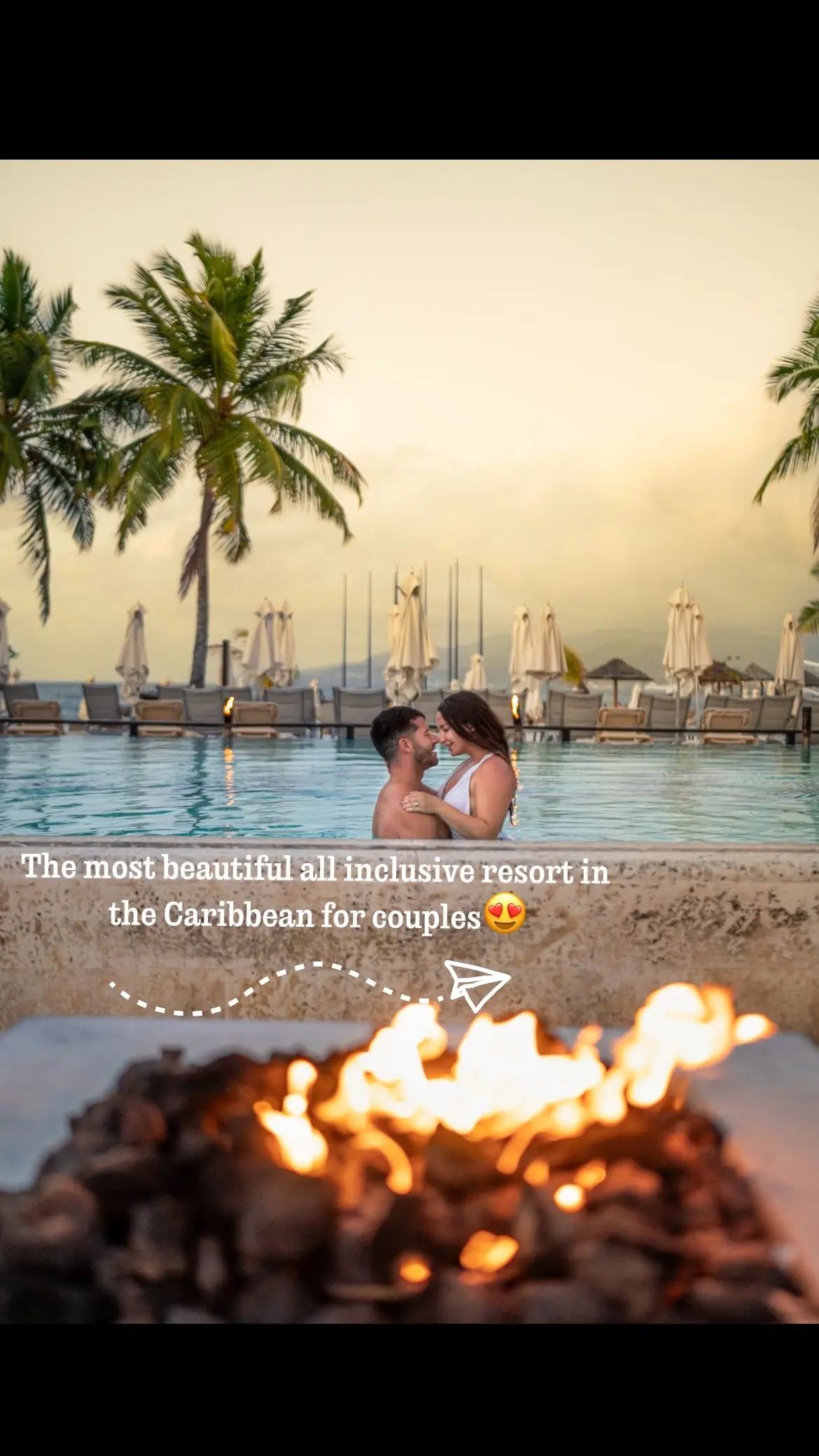 This might be the best all inclusive for couples in the Caribbean and it's just a few hours from Miami 😍 #sandalsresorts #sandalsgrenada 