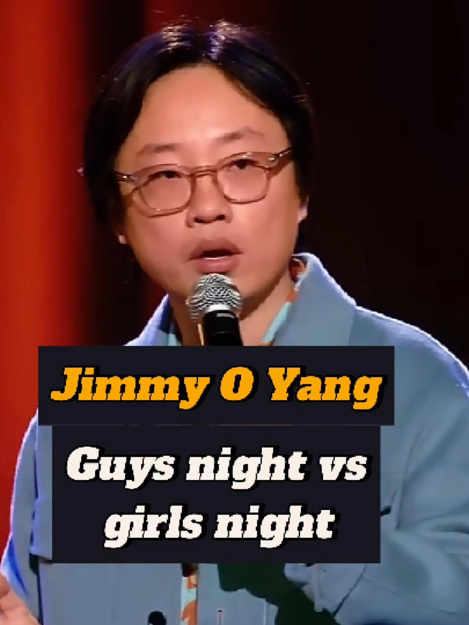 Guys night vs girls night truth 😂 Jimmy O Yang gets it! #jimmyoyang #standup #comedy #girlsnight #guysnight #funny #jokes