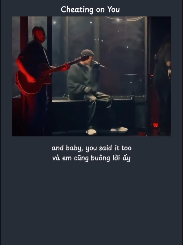 Nay trời mưa nên mình cùng nghe Cheating on You nhé  Song: Cheating on You - Justin Bieber #justinbieber #music #cheatingonyou #duahauthichnghenhac 