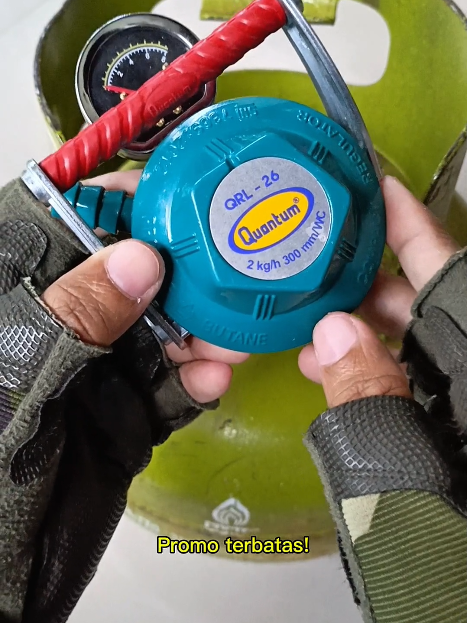 Promo terbatas!  Dapatkan Regulator Quantum 2 Pengunci dengan harga spesial hanya hari ini!  Jangan lewatkan kesempatan untuk mendapatkan regulator gas berkualitas tinggi dengan fitur pengunci yang aman dan andal.  Kunjungi toko kami atau hubungi kami sekarang juga untuk pemesanan!  Stok terbatas! yuk buruan order sekarang juga, klik keranjang kiri bawah ini ya..  #regulatorquantum #promoterbatas #hargahemat #jualregulator #gas  #satukontentiaphari  #regulatorpremium  #Guncang66SpesialGajian 