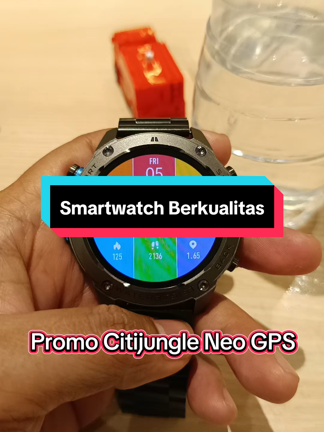 Gak Ngotak. di harga segini Citijungle Neo GPS masih tetep The Best juara!!! #smartwatch #smartwatchgps #citikungle #DM56 #gpstracking #strava #Running 