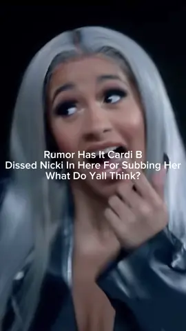 Did Cardi B Diss Nicki Or Is This A Hoax? #nickiminaj #cardib #disstrack #diss #geazy #juicyj #frenchmontana #asaprocky #fyp #viral 