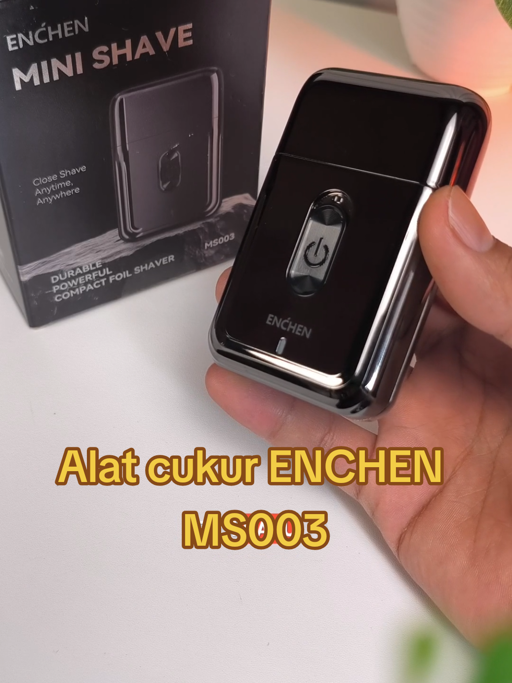 Rekomendasi alat cukur ENCHEN MS003 praktis buat cukur kumis dan jenggot dengan cepat #alatcukur #alatcukurelektrik #enchenms003 #shaver #enchenid 