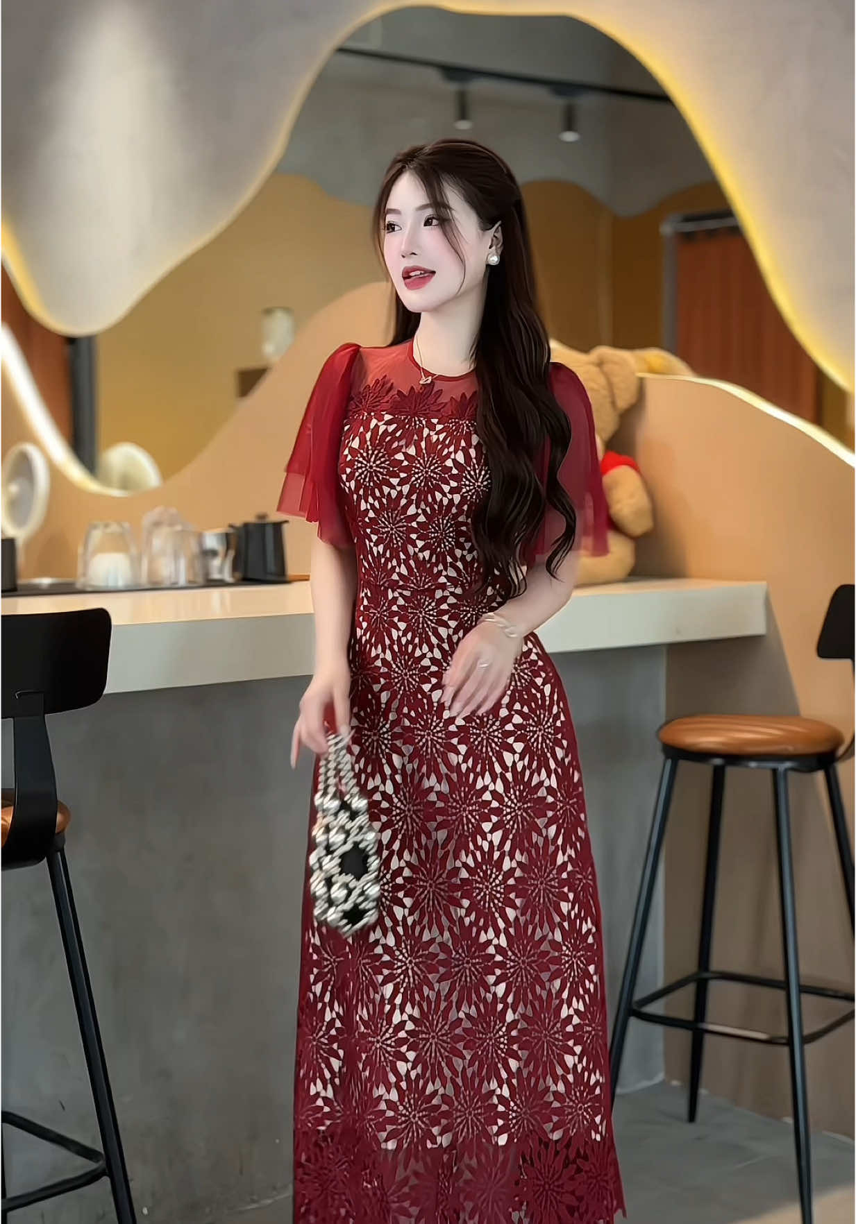 Ngày ngày tháng tháng như là trong mơ 🥰 #xuhuong #lyna_vaythietke #vaydep 