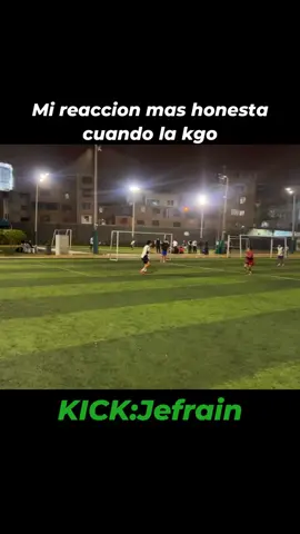 Mi reaccion mas honesta cuando la kgo 😞 @jefrainn  #kickPeru #elpatron #paratii #jefrain #kick #fyp #todos #perú #typ #viralllllll #sideral #show #viralvideos #partido #peru🇵🇪 #tt #clipskick #futbol⚽️ #risa #pe #tt #yt #variedad #pichanga
