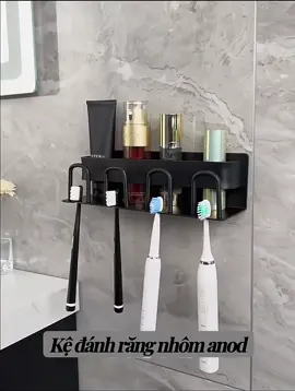 Kệ Bàn Trải Đánh Răng 2,3,4 Cốc, Ko Cốc Và Kèm Cốc Dán Tường Nhôm Anod Không Rỉ (3 Màu Sang Trọng )Kèm Keo Dán Siêu Dính#dogiadungtienich #hot #thinhhanhtiktok #xuhuong #xuhuongtiktok #lenxuhuong #hottrend #thinhhanh #thinhhanhxuhuong 