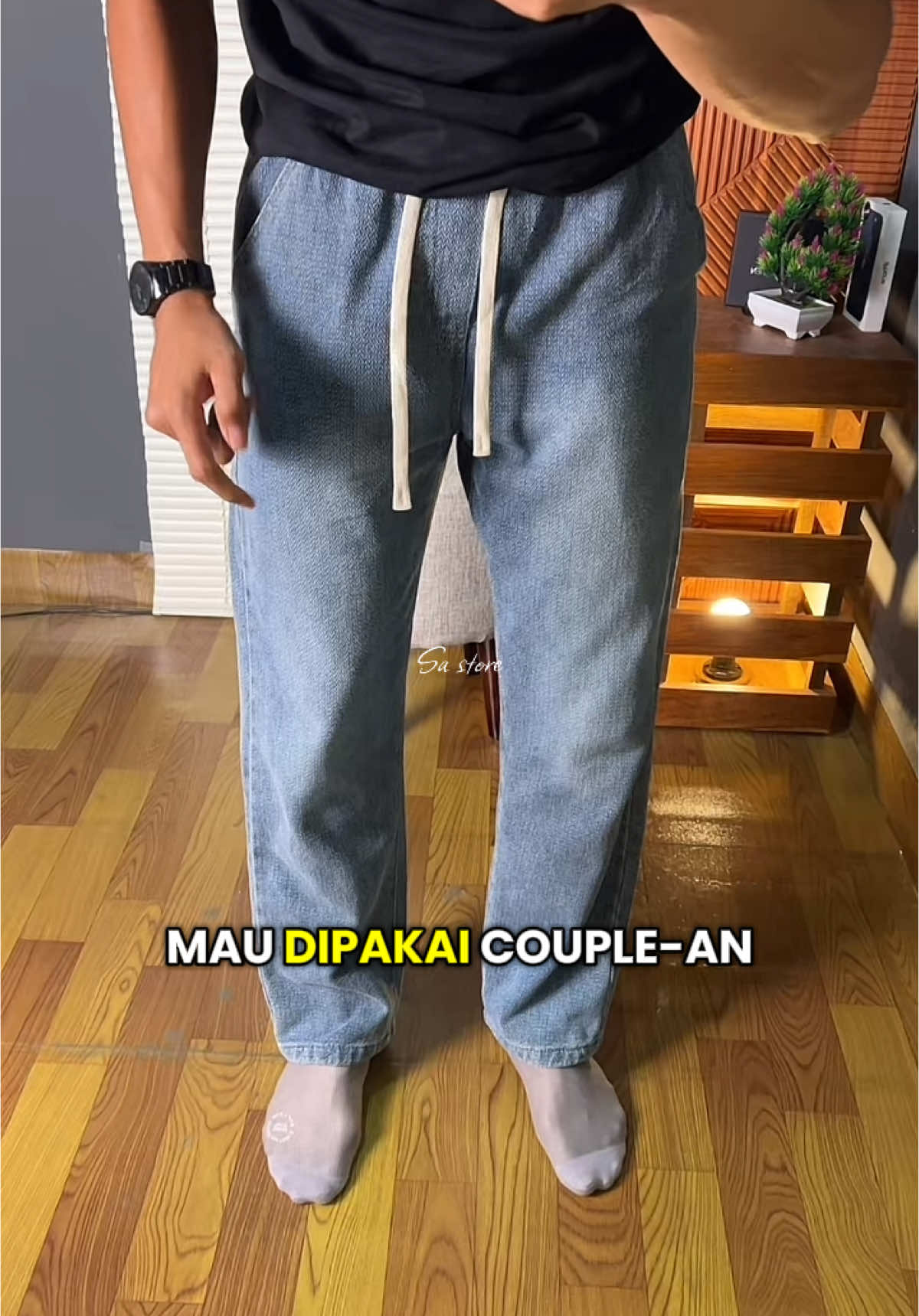 Rekomendasi celana baggyjeans loosepants unisex bahan denim import #baggyjeans #loosejeans #loosepants 
