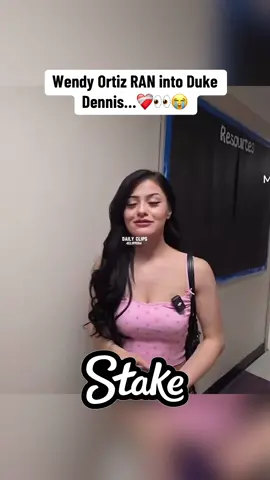 #ddg #wendyortiz #viral #fyp #trending #wendy #eve #johnny #streameruniversity #dukedennis  Wendy Ortiz RAN into Duke Dennis…❤️‍🩹👀😭