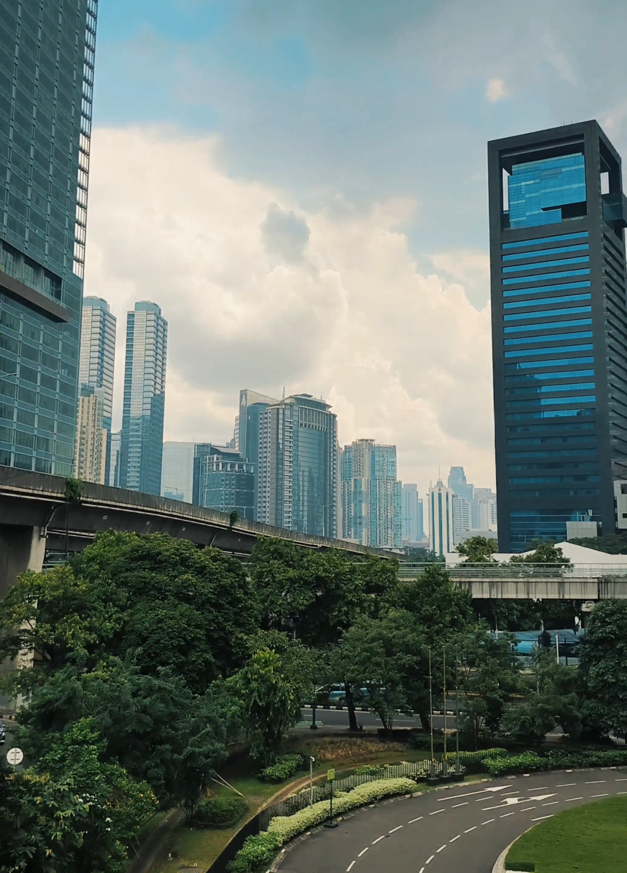 morning view ✨ #fyp #jakarta #masukberanda #trend 