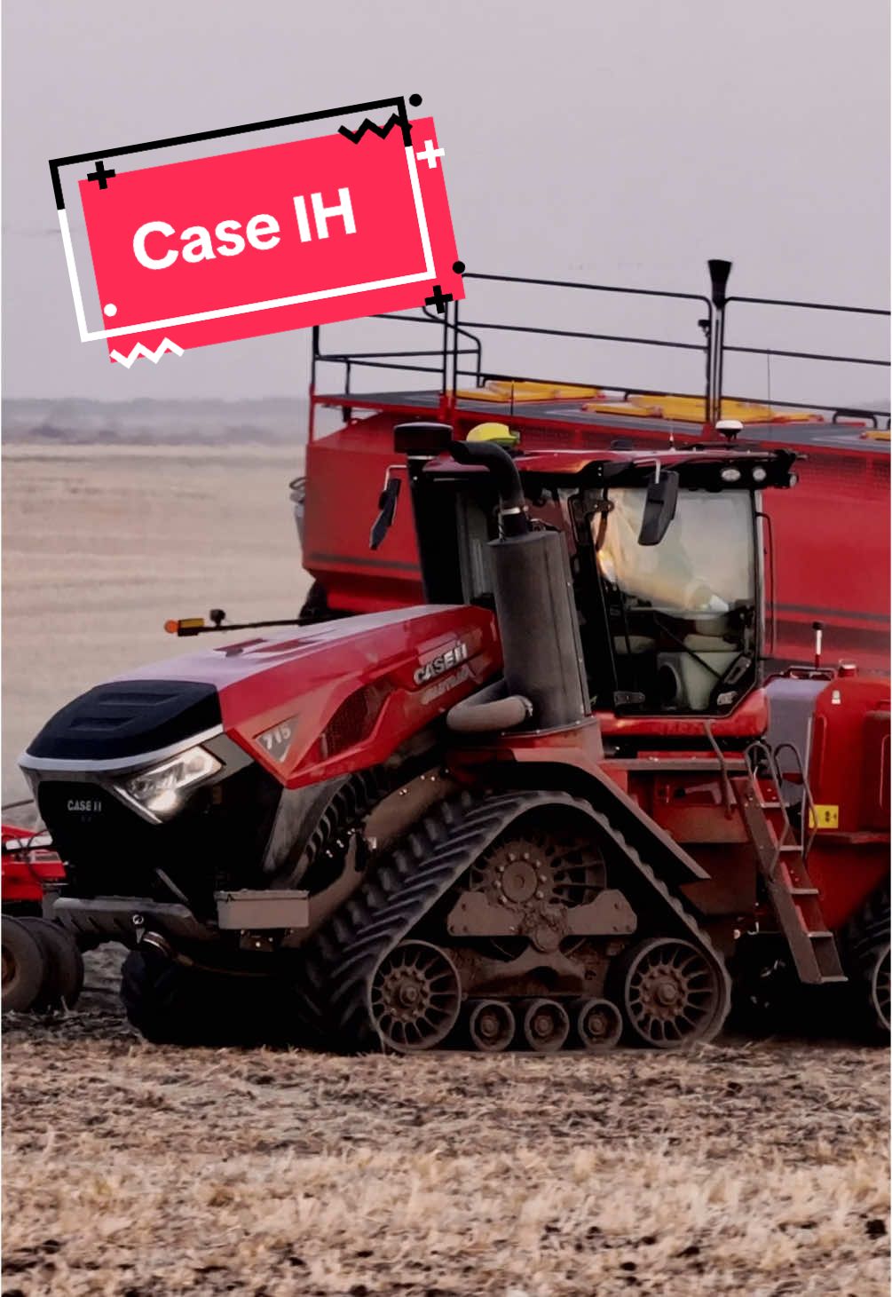 Chasin Case #caseih #vaderstad #farmtok @Redhead Equipment @Väderstad AB @Prosko Farms  @Owen 