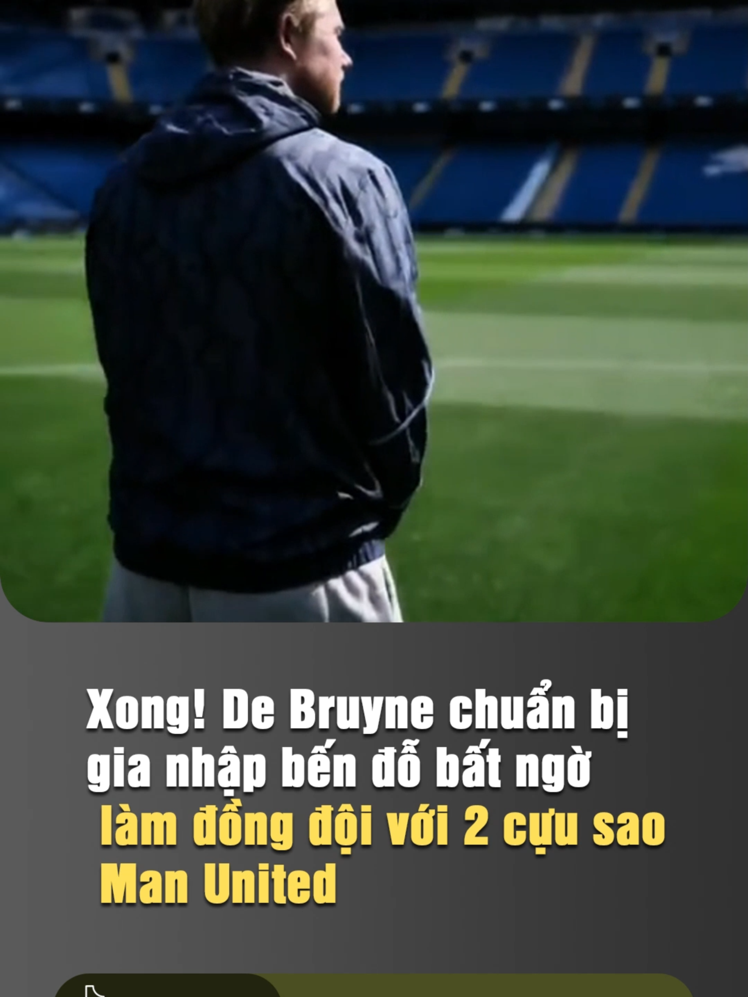 Xong! De Bruyne chuẩn bị gia nhập bến đỗ bất ngờ, làm đồng đội với 2 cựu sao Man United#sportsontiktok #bongdanet #thethaomoingay #trendingvideo #xuhuong #bongda #fypシ゚ #viral