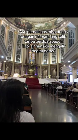 Sungguh engkau maha tahu apa yang ada dalam hati anakMu ini Ya Tuhan 🥺😭#katolikku #katolikindonesia #katolikjakarta #katolikkeristen 