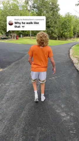 57 Replying to Robloxfam Wobble When I Walk! #lilmanj #scoliosis #clubfoot #fyp #walk