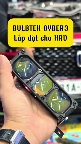 Trợ sáng BULBTEK CYBER3 lắp đặt cho HRV! Ánh sáng khủng! #bulbtek #cyber3 #trosang #hpautocar 