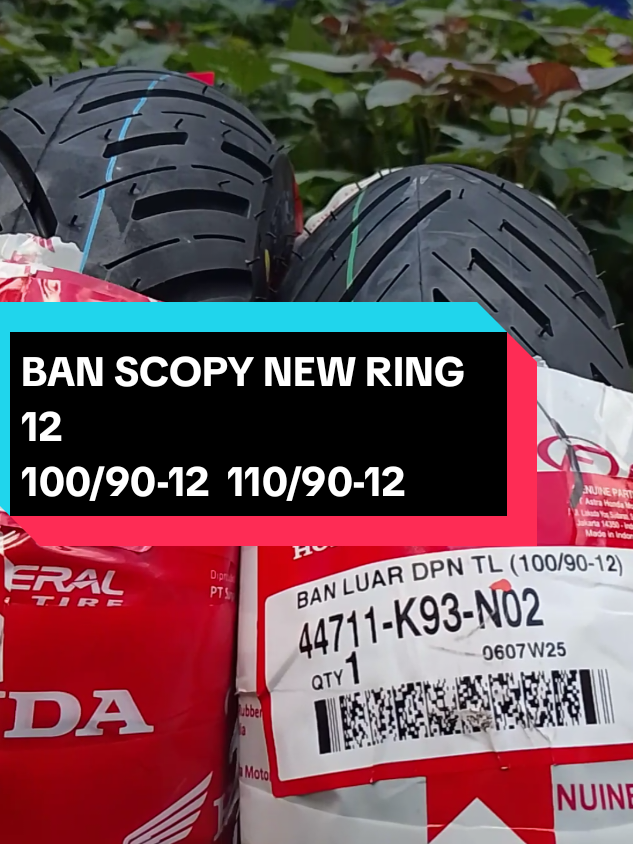#ban luar scoy new donar ring 12  federal ahm K93 N02 federal  tubles  ukuran 100/90-12 110/90-12 #ban luar standar original scopy donat scopy new ring 12