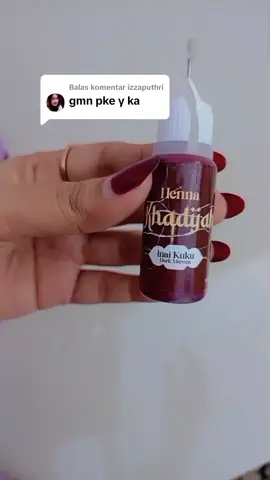 Membalas @izzaputhri #fypシ゚viral #kutekhennahalal #kutekmaroon #hennasahbuatsholat #hennakhadijah #fyppppppppppppppppppppppp #fypシ 